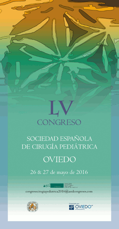 LV Congreso de la Sociedad Española de Cirugía Pediátrica